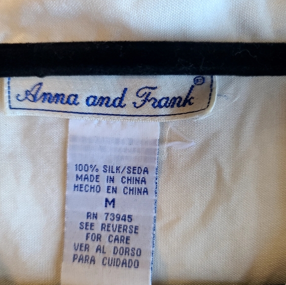 Anne and Frank silk shirt - Picture 2 of 3